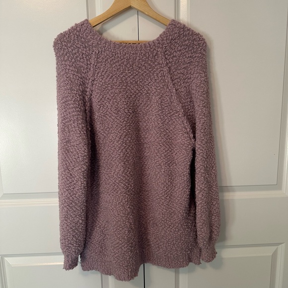 Light Purple Knit Sweater - Large - Picture 5 of 5